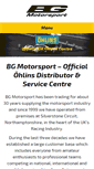 Mobile Screenshot of bgmotorsport.co.uk